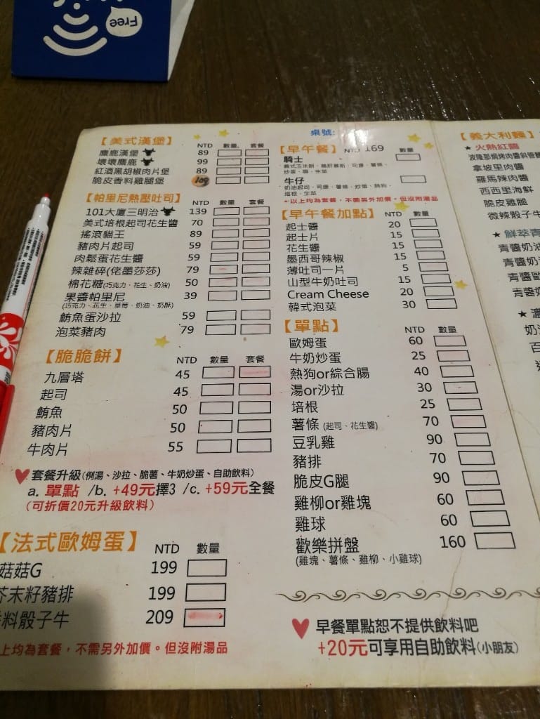 【蘆洲早午餐】麋鹿小館，各式早午餐漢堡義大利麵燉飯及私房料理都有耶！