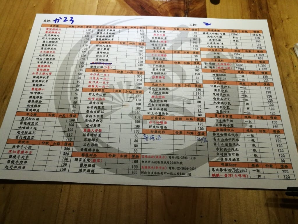 【淡水美食】蔦燒日式居酒屋，淡水平價美味日式居酒屋