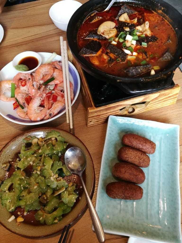 【林口美食】川井棧C.J.ZAN創意料理館，新穎川菜料理，餐點美味，用餐環境舒適