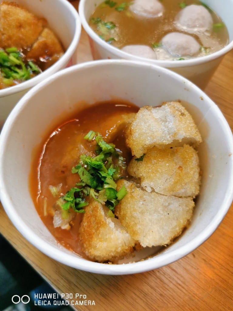 【台北美食】 冠捷黃金酥皮肉圓&饒河街夜市,好好吃的超酥炸肉圓 - 第4張圖 【台北美食】 冠捷黃金酥皮肉圓&饒河街夜市,好好吃的超酥炸肉圓