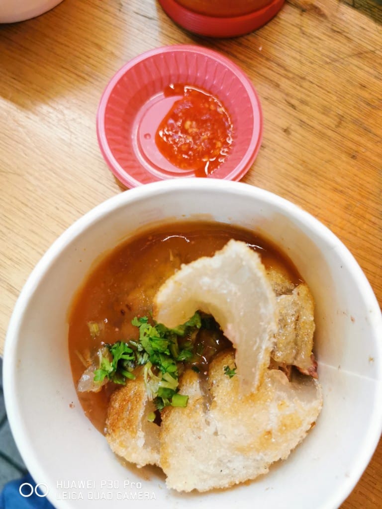 【台北美食】 冠捷黃金酥皮肉圓&饒河街夜市,好好吃的超酥炸肉圓 - 第6張圖 【台北美食】 冠捷黃金酥皮肉圓&饒河街夜市,好好吃的超酥炸肉圓