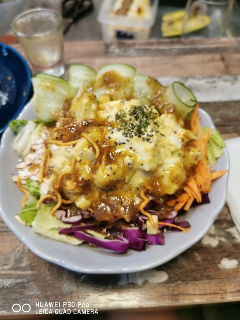 【士林美食】Caffe Ruelle巷子咖啡館，巷子裡的迷你咖啡館，有各種美味沙拉及手作甜點，還有迷人的戶外座位