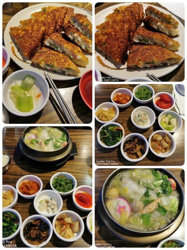 【新莊美食】韓味軒韓國料理，豐富小菜吃到飽，餐點選擇多元，價格實惠的韓式料理餐廳