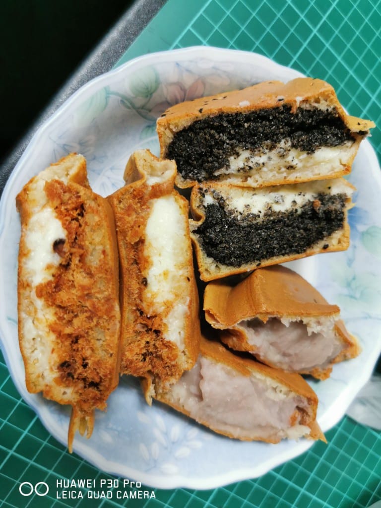 【台北美食】 月之燒紅豆餅，芝山站附近美味紅豆餅，口味超多的