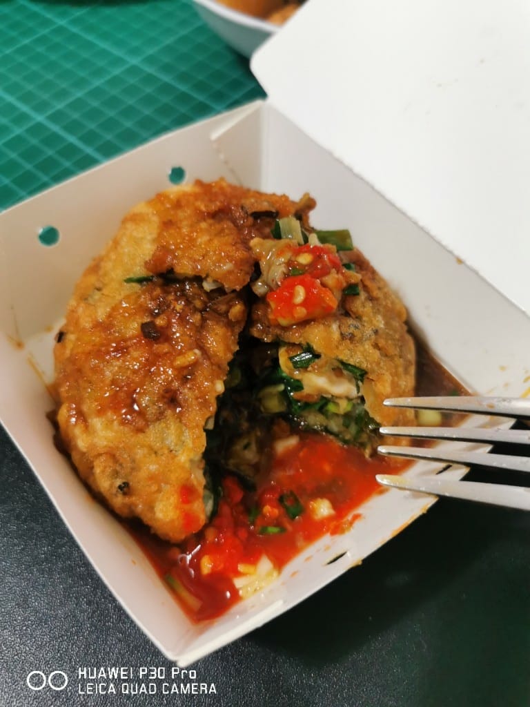 【台北美食】 古早味蚵嗲切仔麵，台北少見蚵仔大顆又新鮮的蚵嗲