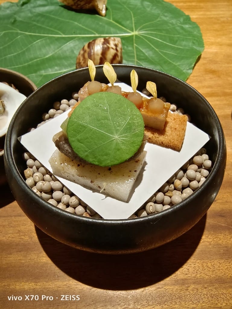 【台北美食】 VG Encore，從一隻小蝸牛進入森林中的美食饗宴