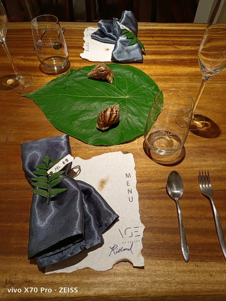 【台北美食】 VG Encore，從一隻小蝸牛進入森林中的美食饗宴
