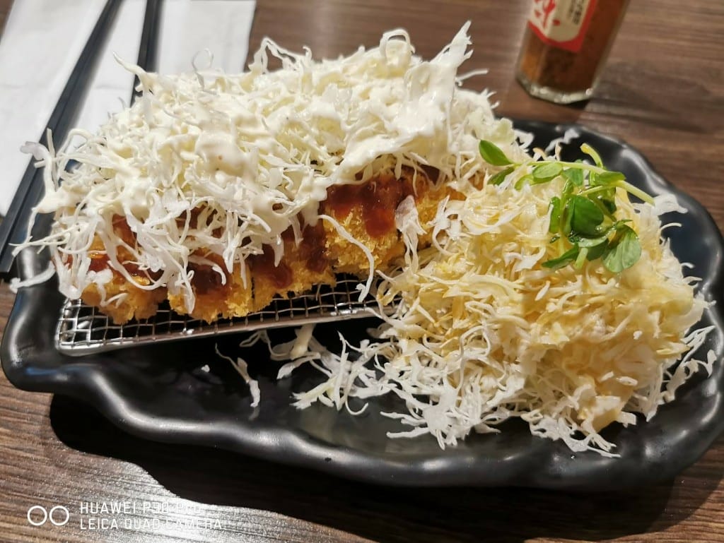 【台北美食】 大盛豬排專門店，豬排厚度讓人好驚豔