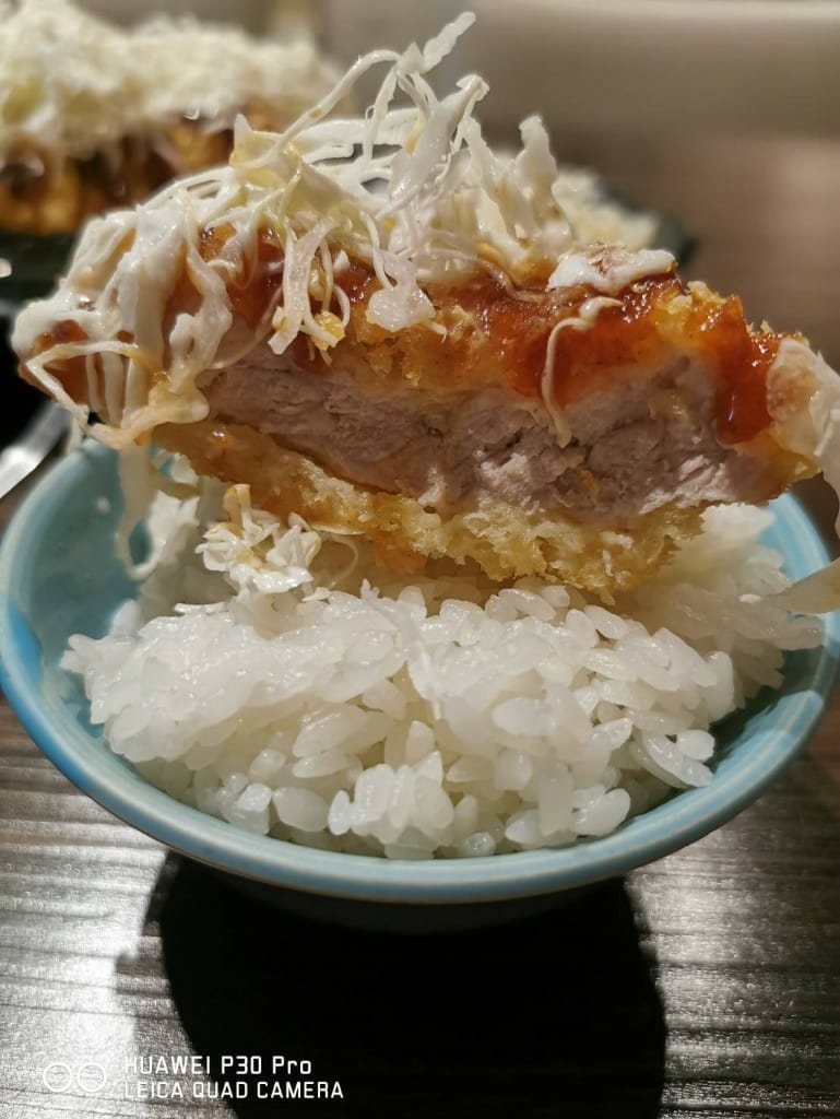 【台北美食】 大盛豬排專門店，豬排厚度讓人好驚豔