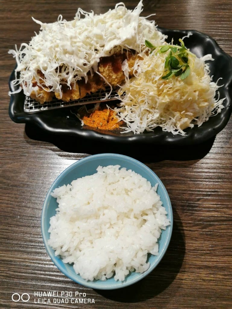 【台北美食】 大盛豬排專門店，豬排厚度讓人好驚豔
