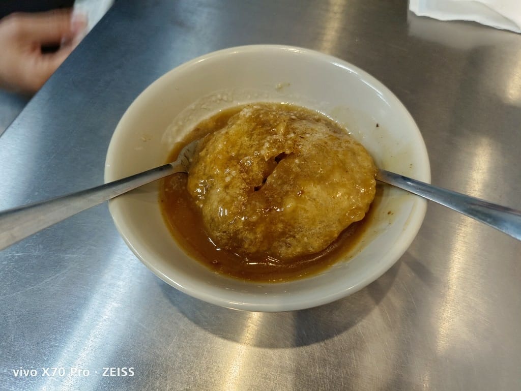 【彰化美食】 阿三肉圓，一開店就大排長龍的美味脆皮肉圓