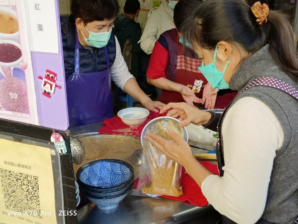 【鹿港美食】 第一市場週邊早餐美食，楊州芋丸&永和豆漿&蚯蚓龍山麵線糊