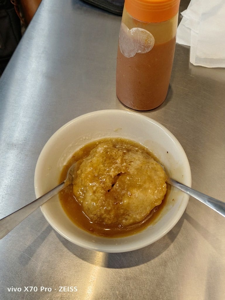 【彰化美食】 阿三肉圓，一開店就大排長龍的美味脆皮肉圓