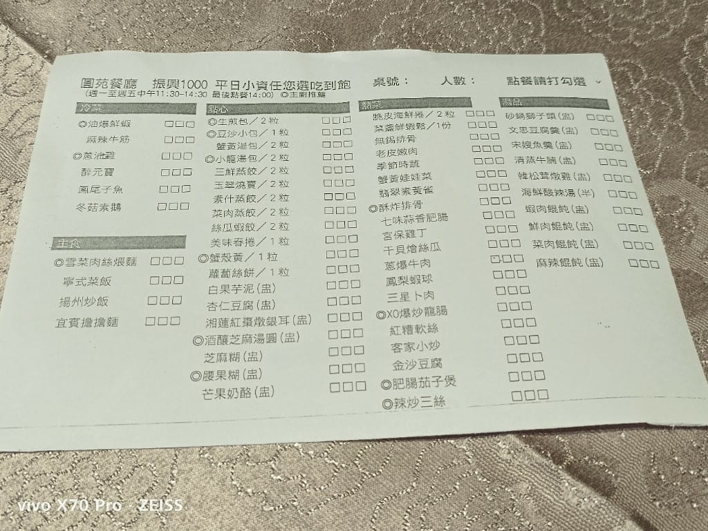 【台北美食】圓山大飯店圓苑餐廳，江浙菜及點心只要五倍券988就可以吃到飽！！！