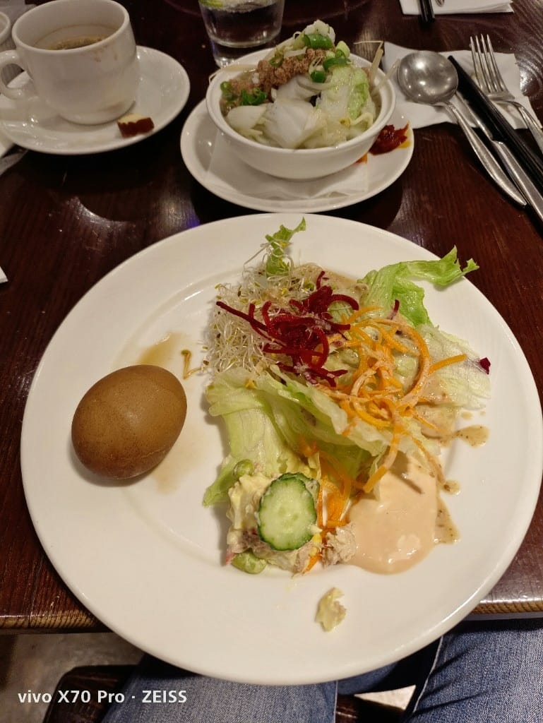【台北美食】花園大酒店饗聚廚房早餐，小巧精緻的飯店早餐
