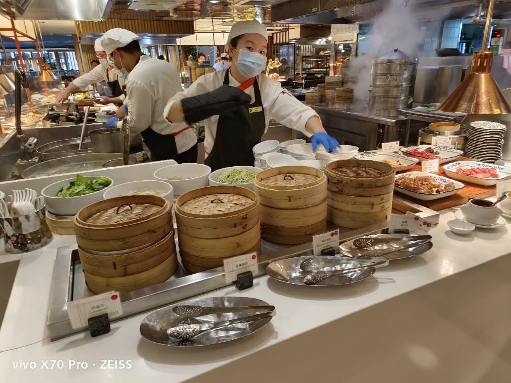 【台北美食】香格里拉遠企CAFE下午茶，超乎預期的美味buffet❤️