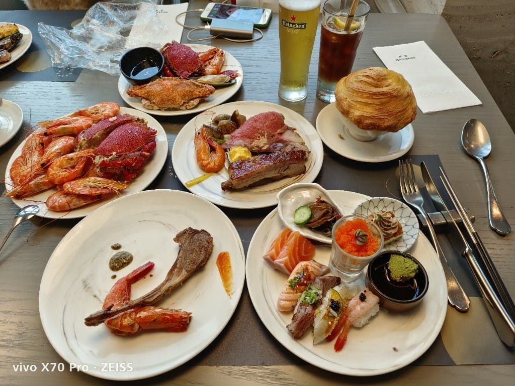 【台北美食】饗饗INPARDISE，坐擁101美景的美味吃到飽❤️ 20220214
