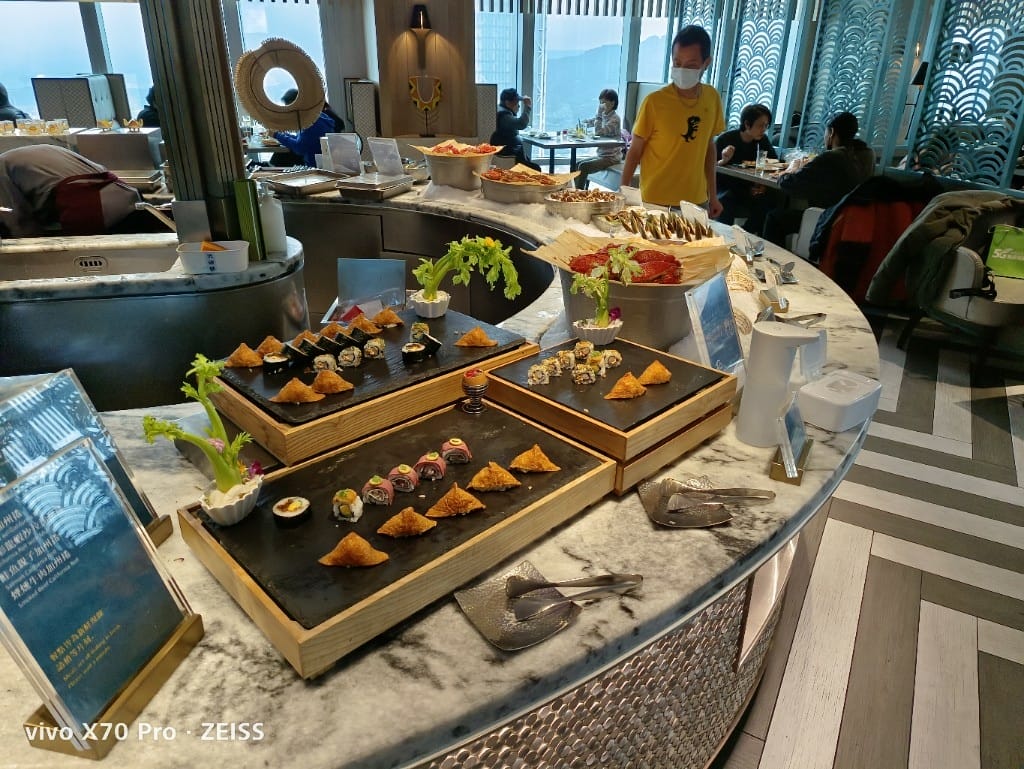 【台北美食】饗饗INPARDISE，坐擁101美景的美味吃到飽❤️ 20220214