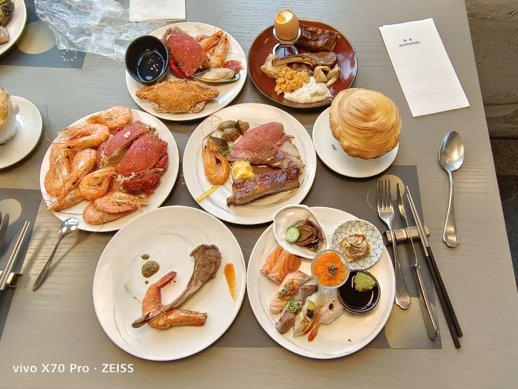 【台北美食】饗饗INPARDISE，坐擁101美景的美味吃到飽❤️ 20220214