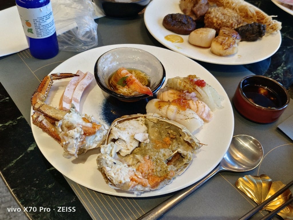 【台北美食】旭集午餐，干貝、麵包蟹自由，讓人一再回訪也不膩❤️