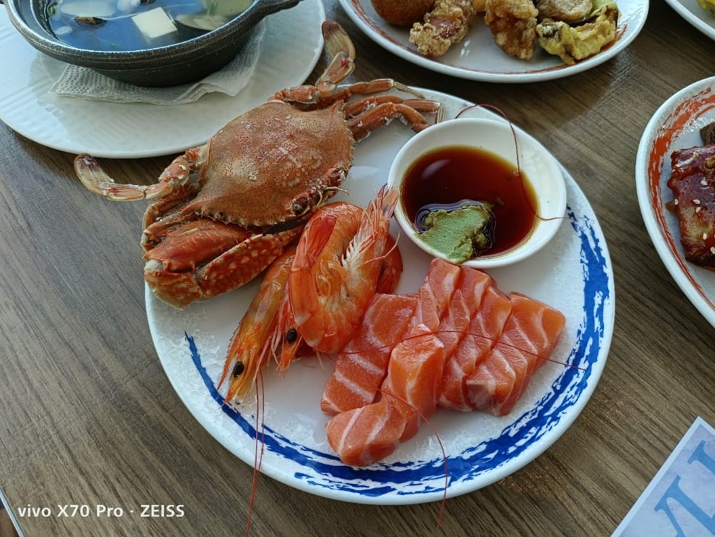 【台北吃到飽】漢來海港城，下午茶還有鮭生，美味且最超值的百匯👍👍👍