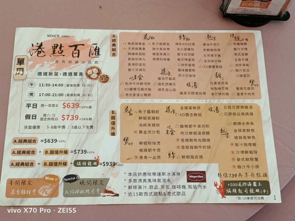 【桃園吃到飽】青青格麗絲莊園，港點百匯吃到飽