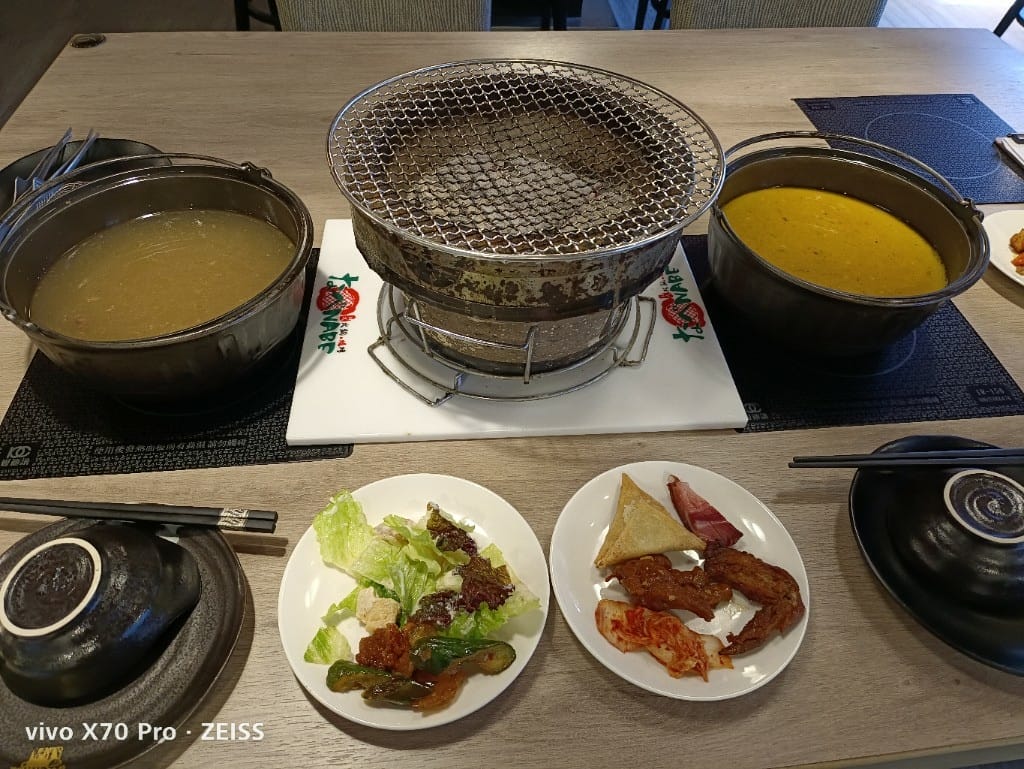 【新莊吃到飽】 なべNABE 那邊火鍋.燒烤2訪，火烤兩吃只要$499起，還有店家自製的多款甜點吃到飽哦❤️