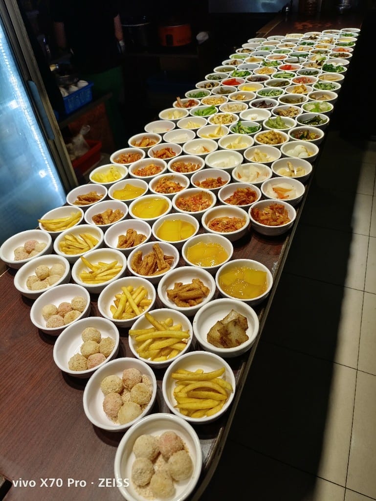 【新莊吃到飽】韓味軒，多達近40種韓式小菜吃到飽，只要190元起