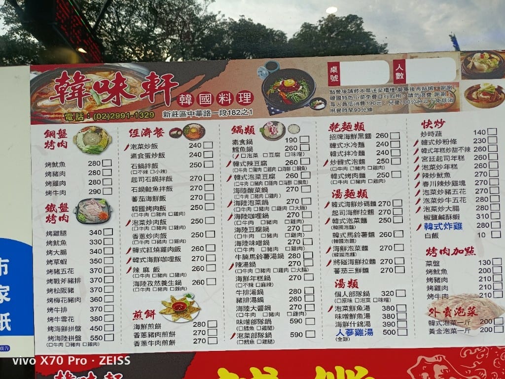 【新莊吃到飽】韓味軒，多達近40種韓式小菜吃到飽，只要190元起