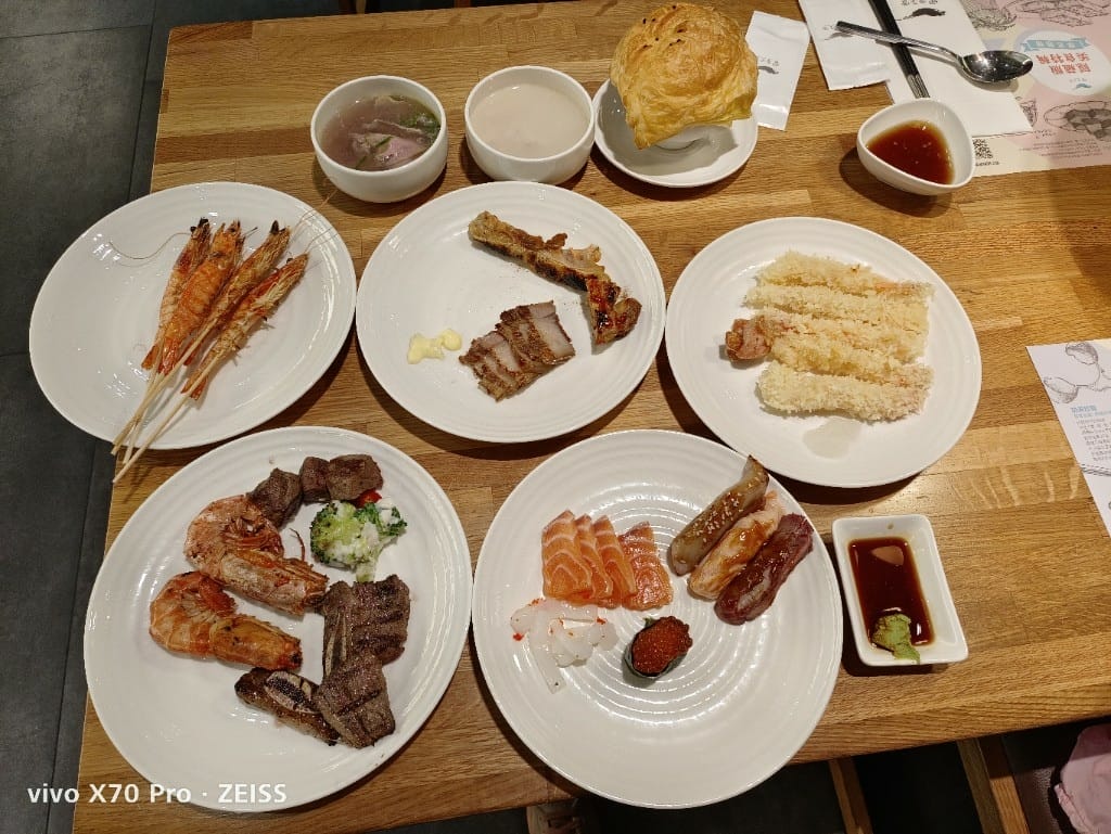【台北吃到飽】饗食天堂大直店，假日午餐焗烤生蠔吃到飽還千元有找，CP值超高❤️
