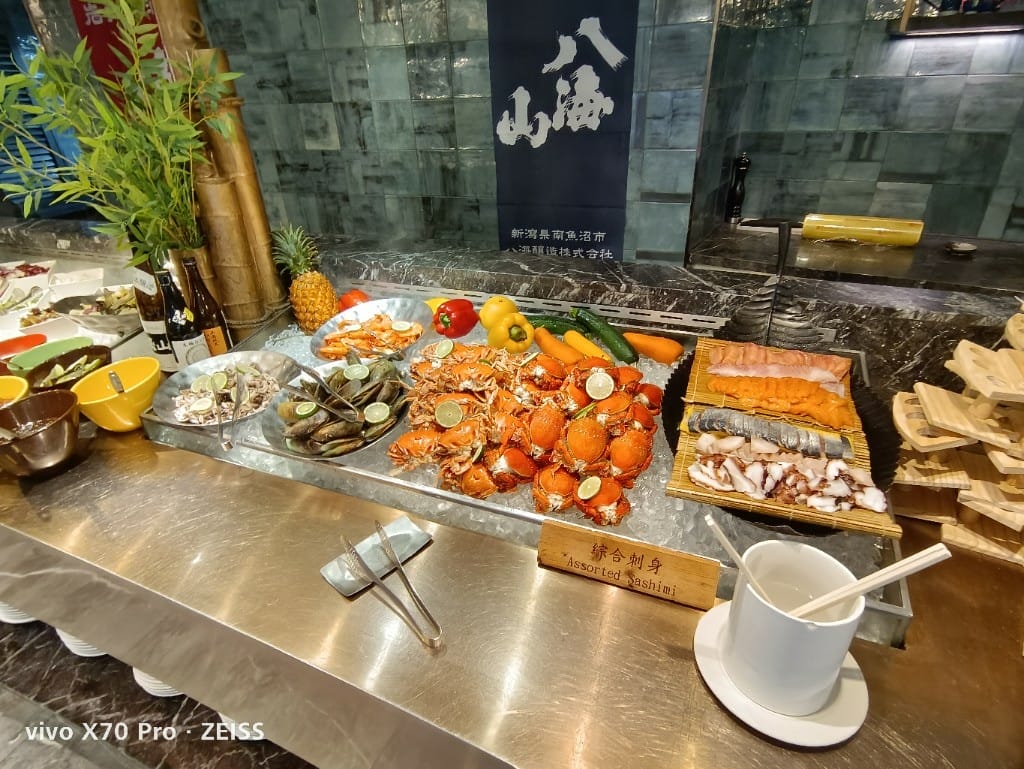 【台北吃到飽】王朝大飯店SunnyBuffet ，把握干貝自由的美好食光