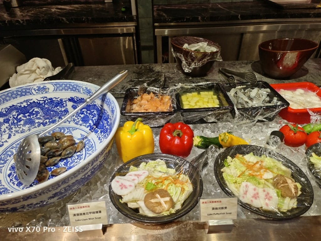 【台北吃到飽】王朝大飯店SunnyBuffet ，把握干貝自由的美好食光