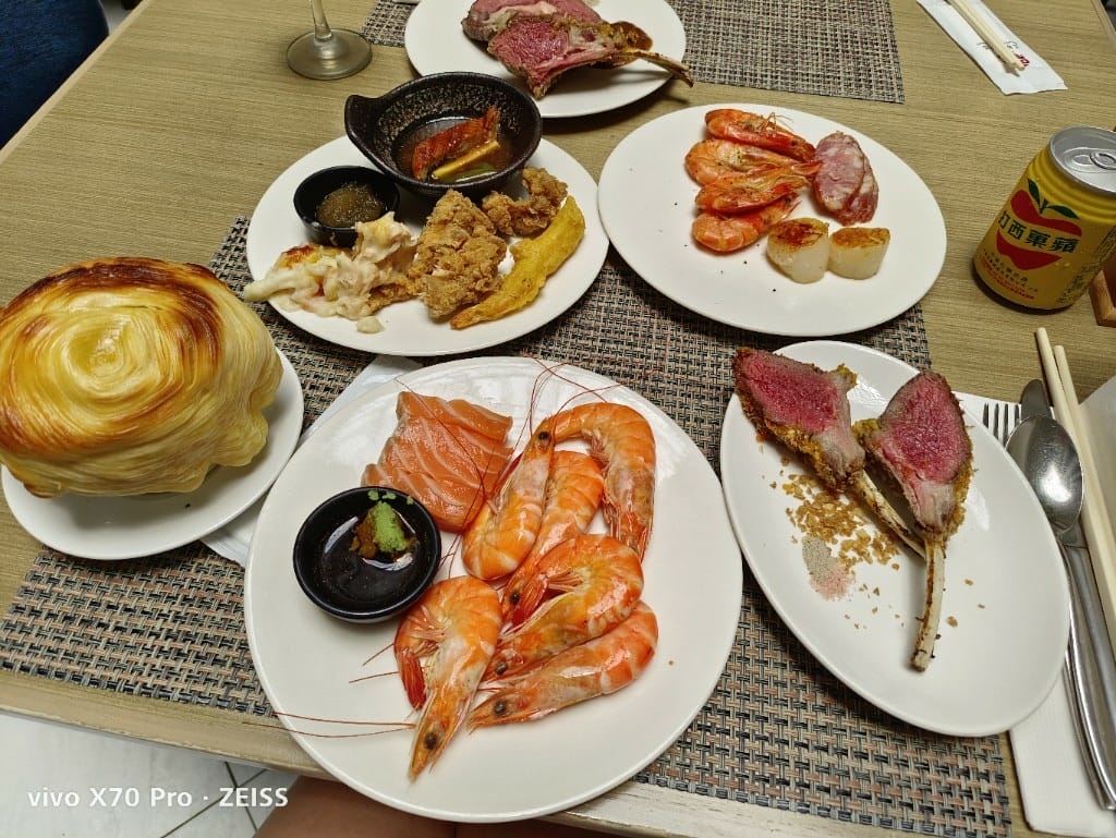 【台北吃到飽】王朝大飯店SunnyBuffet ，下午茶升等午餐，不用$600即可干貝自由❤️