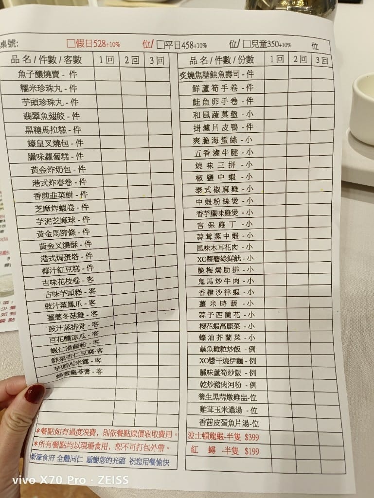 【新莊吃到飽】新濠食府，新莊最新港點粵菜吃到飽平日只要$458！