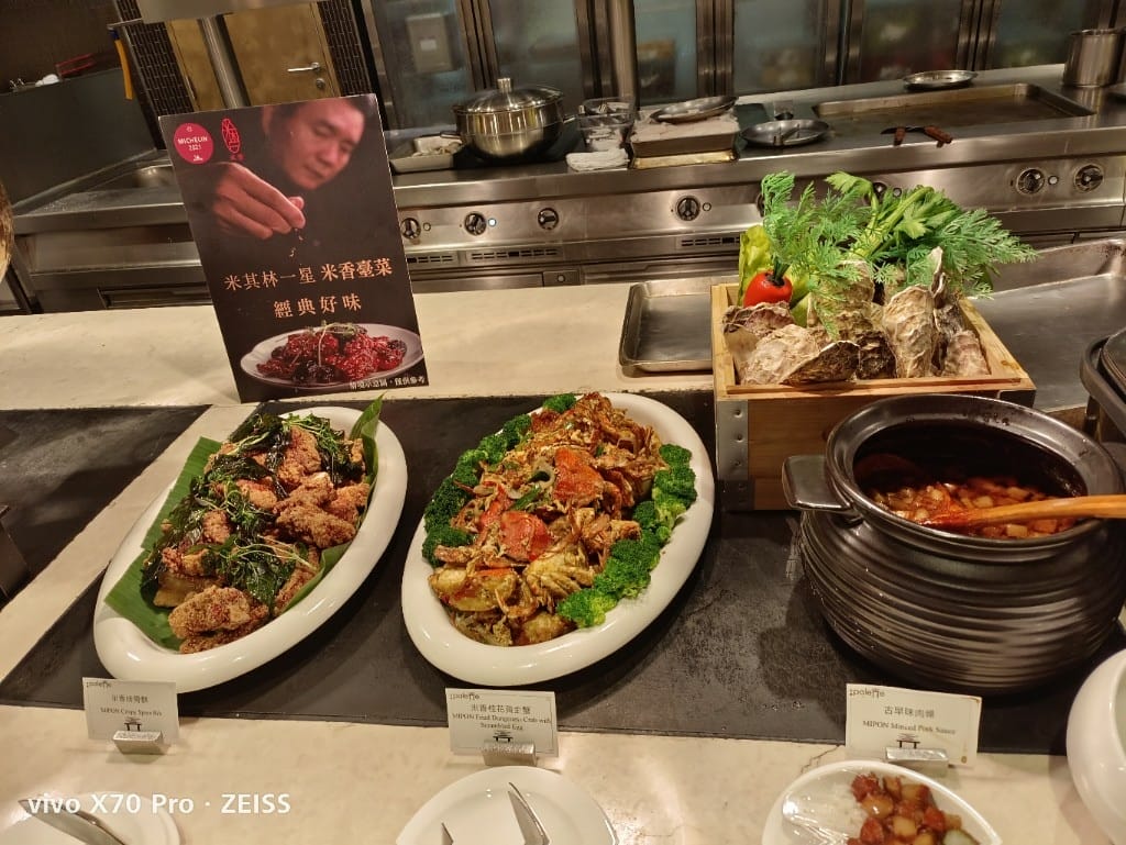【台北吃到飽】美福彩匯週末午餐，改版後的餐枱大升級，溫生蠔回歸大滿足❤️