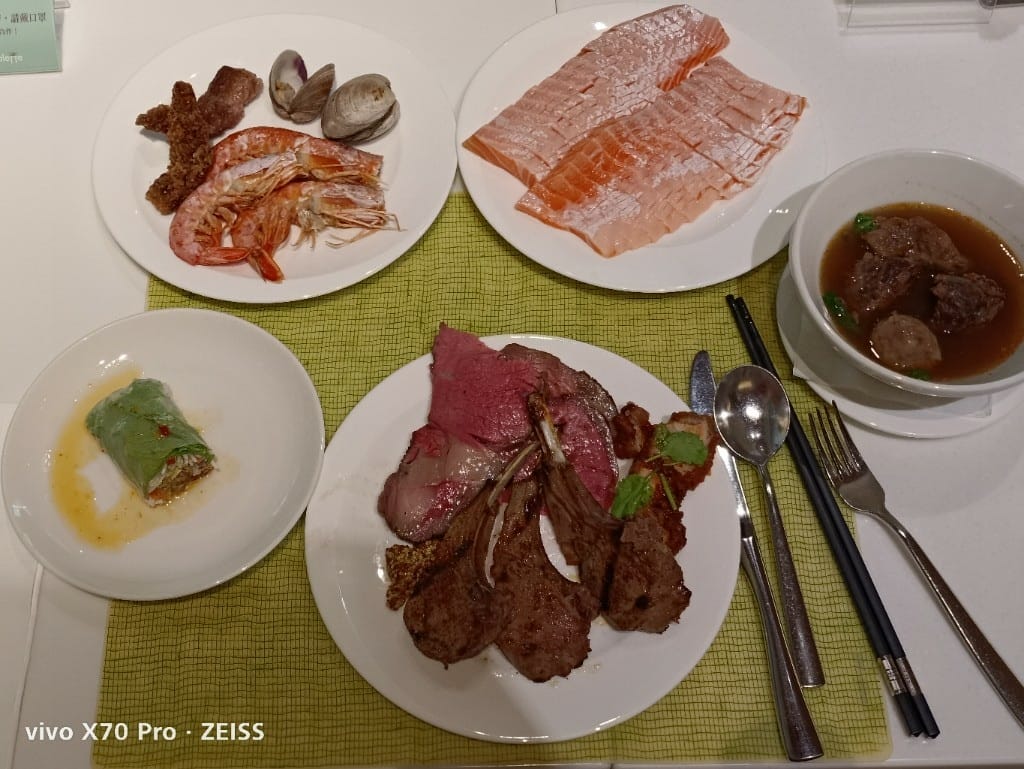 【台北吃到飽】美福彩匯週末午餐，改版後的餐枱大升級，溫生蠔回歸大滿足❤️