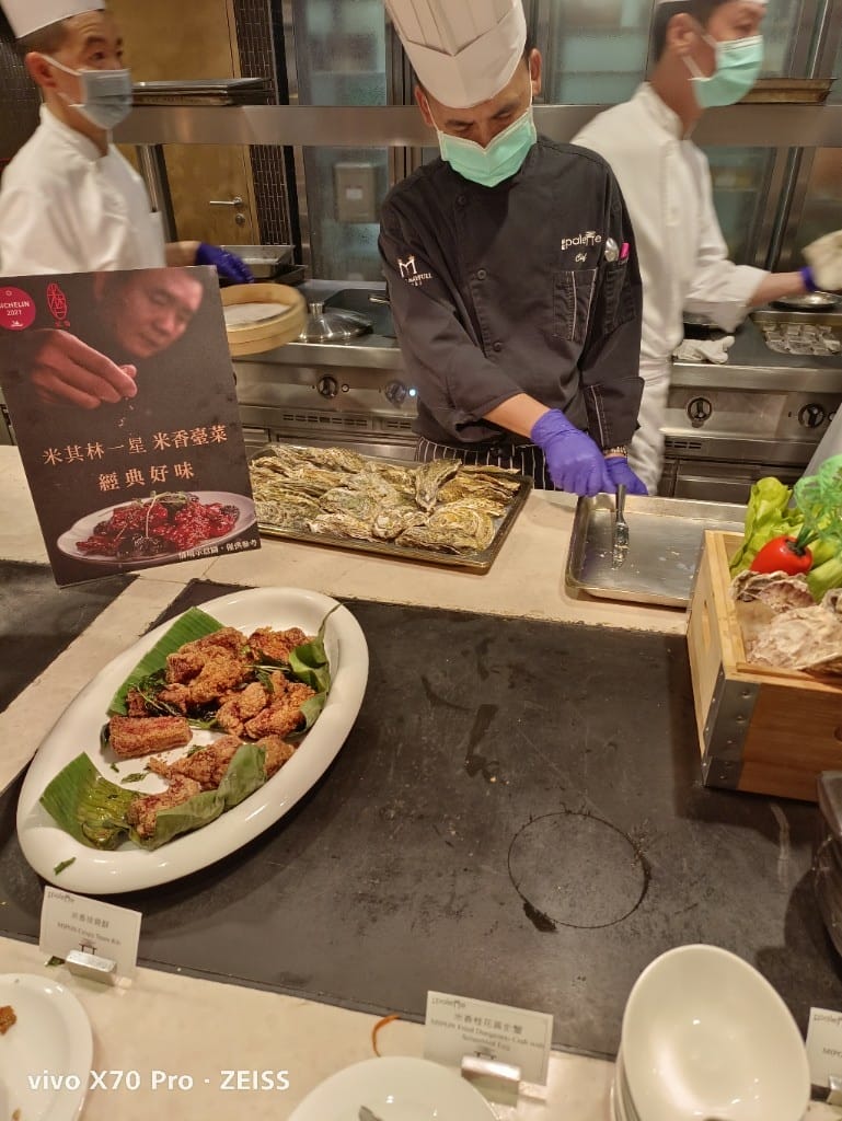 【台北吃到飽】美福彩匯週末午餐，改版後的餐枱大升級，溫生蠔回歸大滿足❤️
