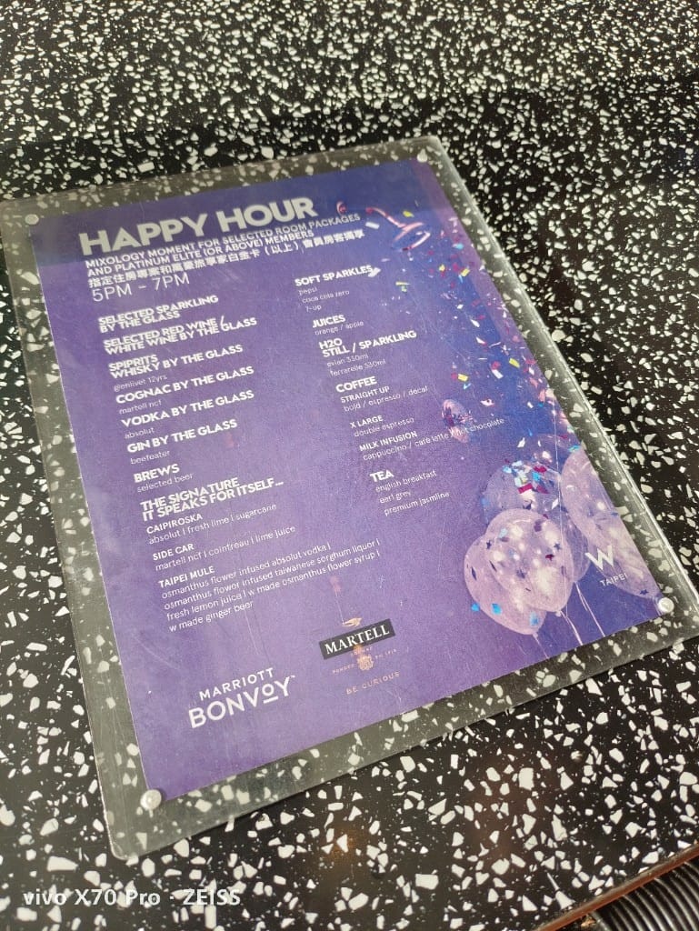 【台北住宿】台北W飯店，上佳客房HH&紫豔午餐