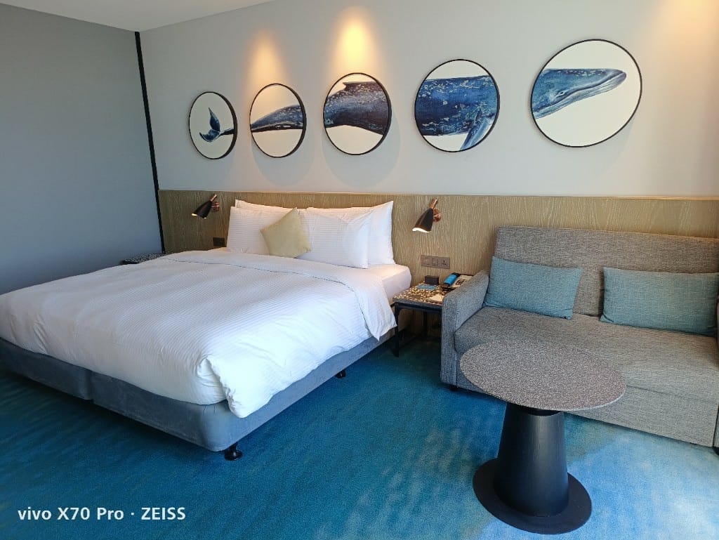 【桃園住宿】COZZI Blu 和逸飯店 桃園館，可24H觀賞Xpark水族館直播秀❤️