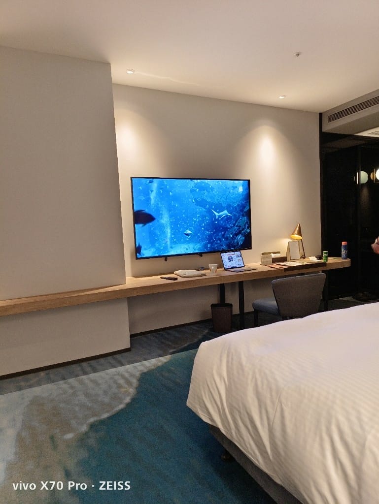 【桃園住宿】COZZI Blu 和逸飯店 桃園館，可24H觀賞Xpark水族館直播秀❤️