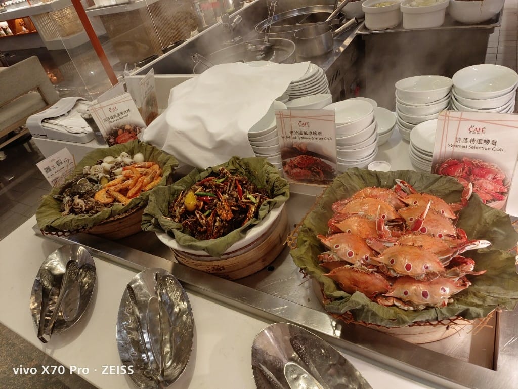 【台北吃到飽】香格里拉遠企CAFE7訪，平日午餐買一送一