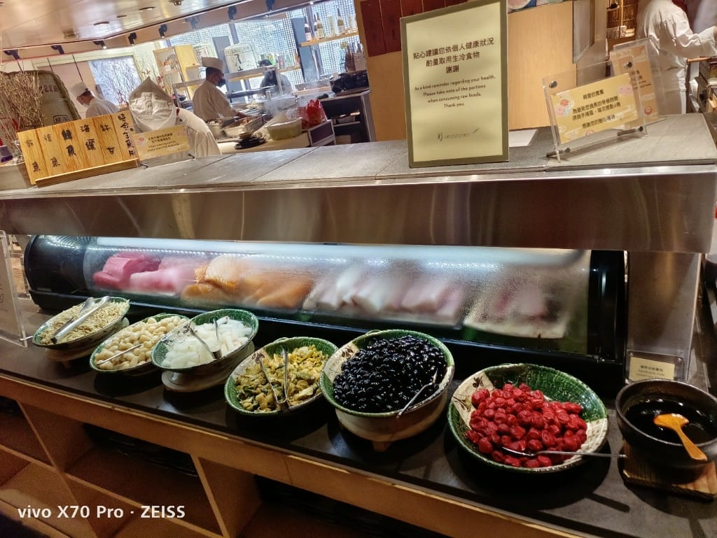【台北吃到飽】 君悅酒店彩日本料理，純日料吃到飽，HSBC買一送一哦！