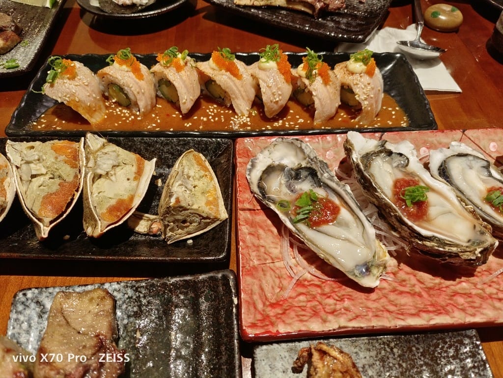 【台北吃到飽】 君悅酒店彩日本料理，純日料吃到飽，HSBC買一送一哦！
