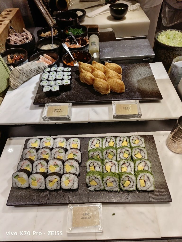 【台北吃到飽】 君悅酒店彩日本料理，純日料吃到飽，HSBC買一送一哦！