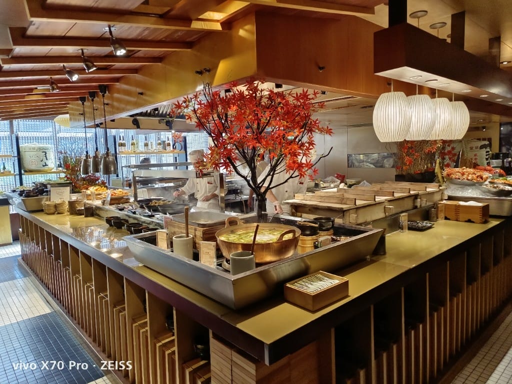 【台北吃到飽】 君悅酒店彩日本料理，純日料吃到飽，HSBC買一送一哦！