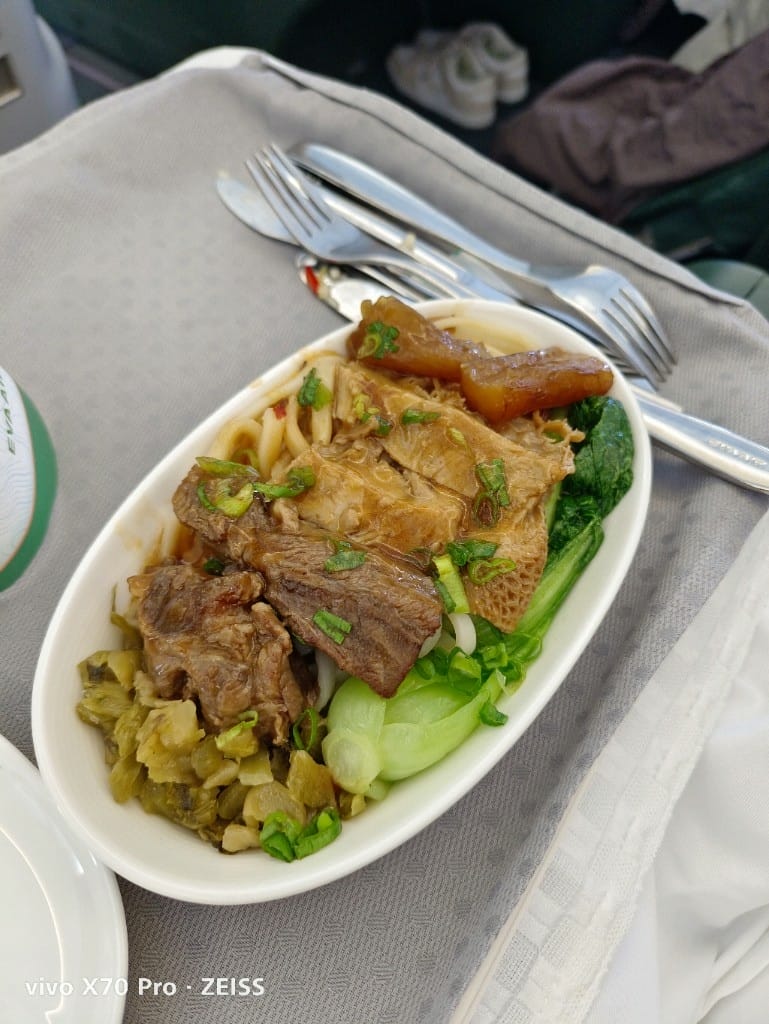 【桃園美食】長榮航空商務艙餐點