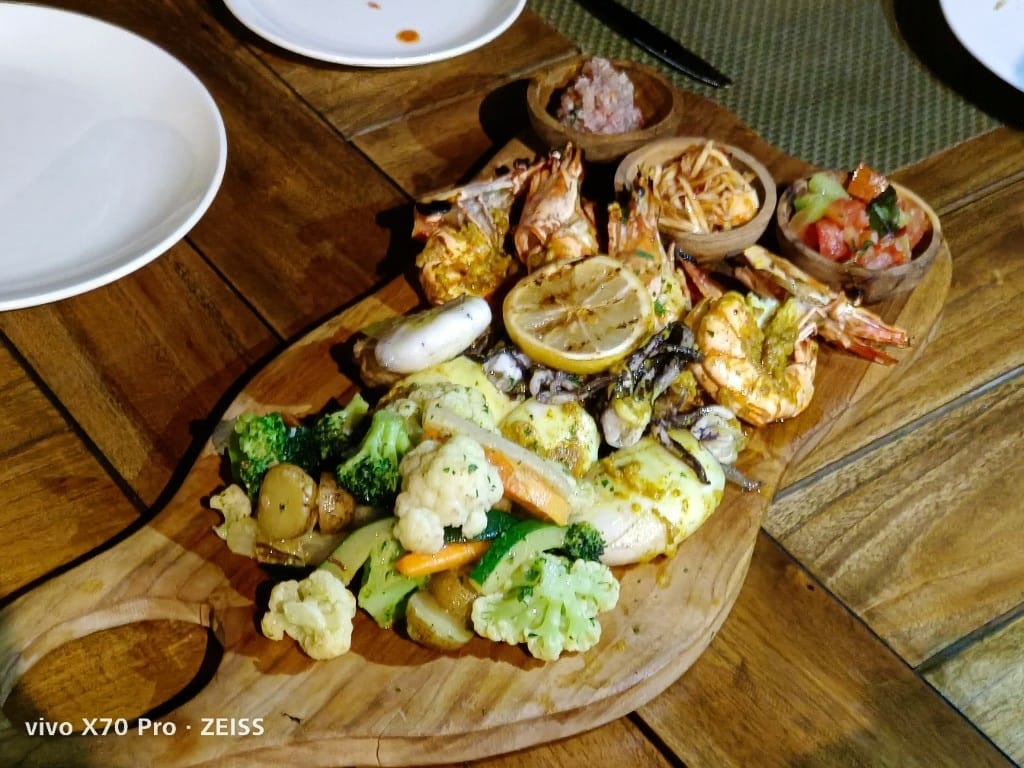 【峇里島美食】康萊德酒店Eight degrees south餐廳晚餐