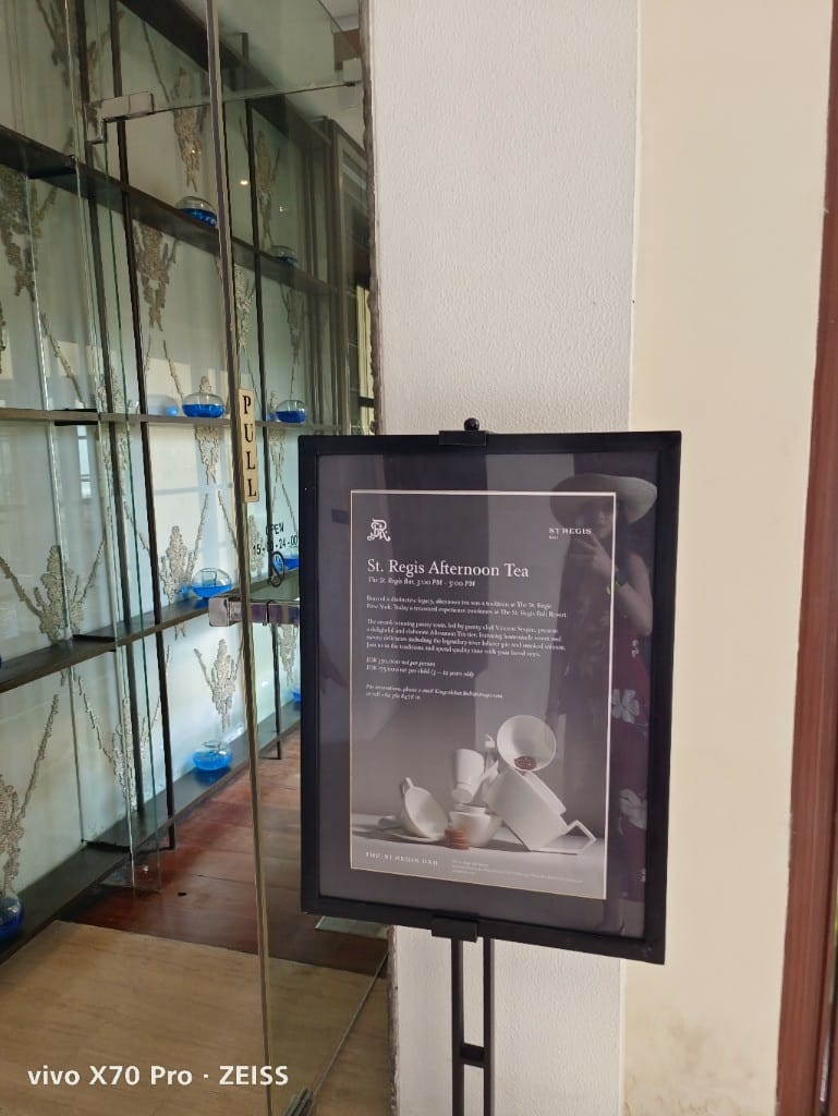 【峇里島美食】瑞吉酒店TheStRegisBar下午茶