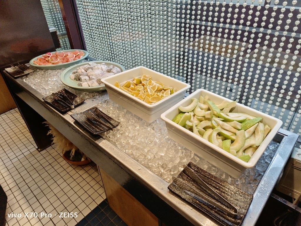 【台北吃到飽】 君悅酒店彩日本料理7訪，純日料吃到飽，HSBC買一送一哦！