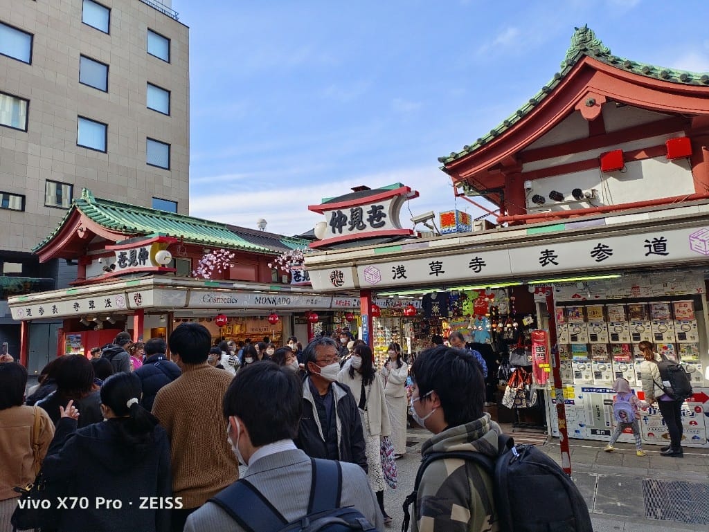 【日本東京旅遊&美食】淺草雷門、仲見世通商店街美食